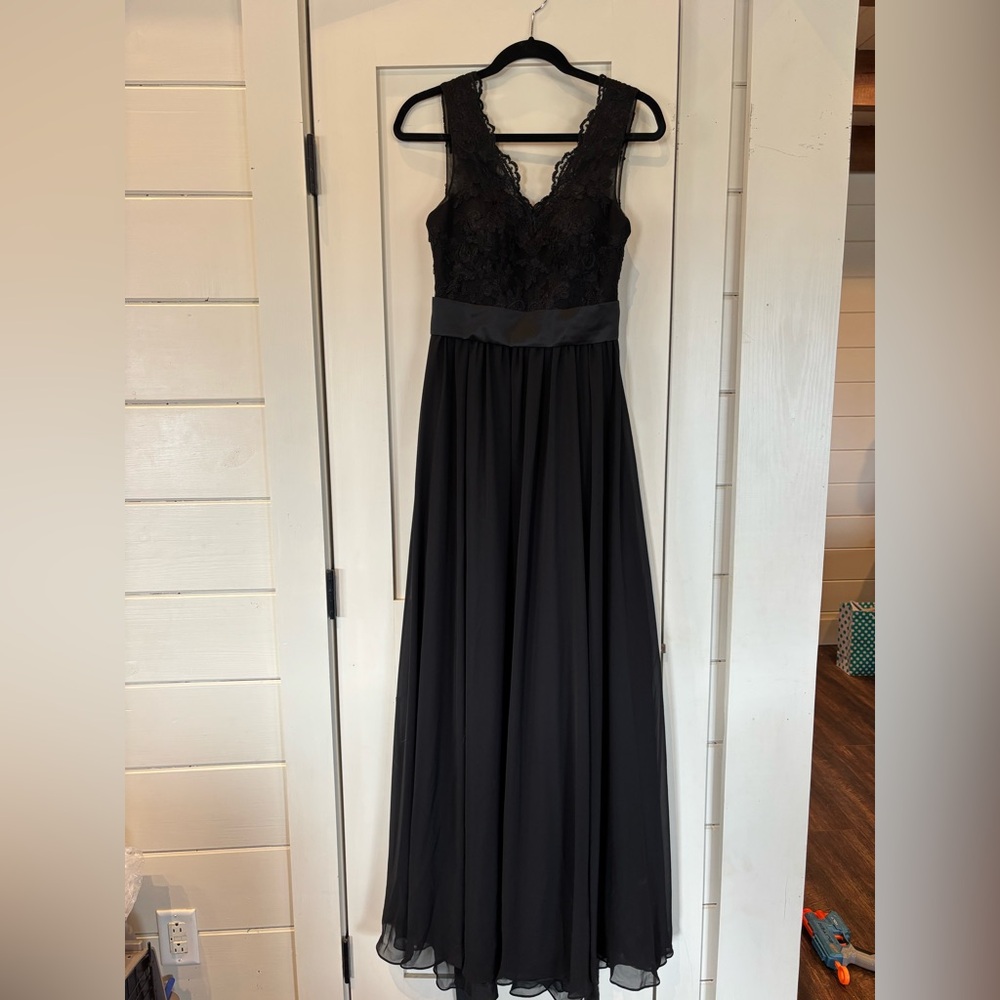 Black formal dress